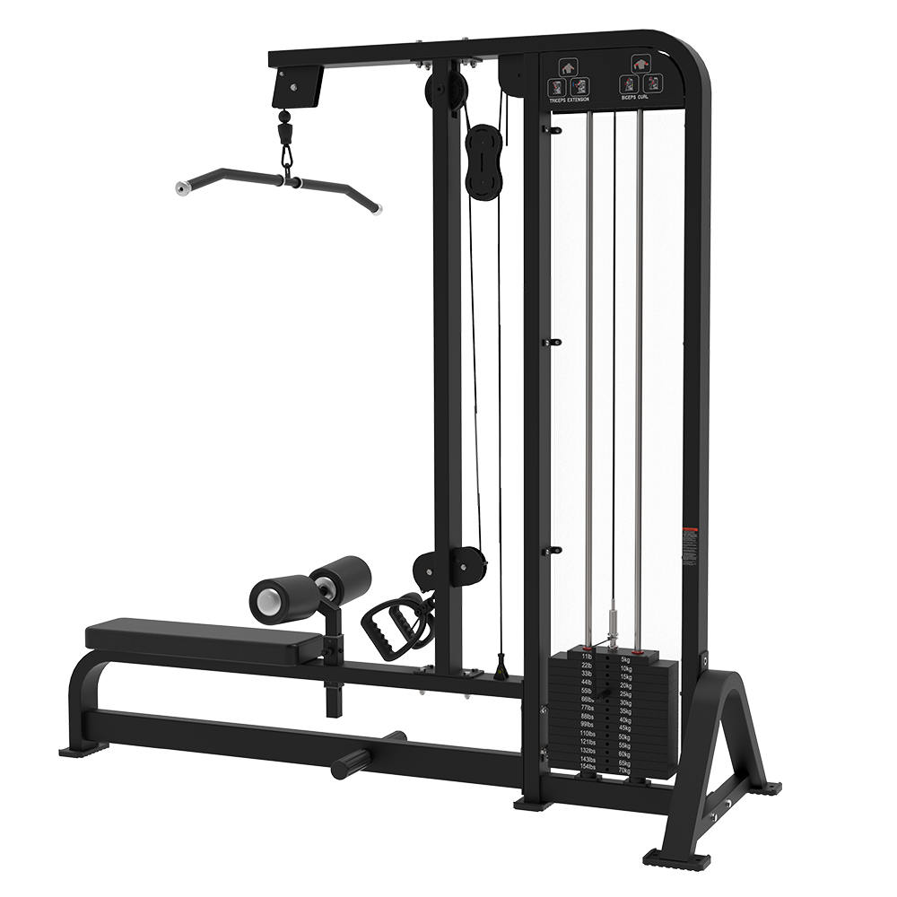 FM26 lat pulldown low row